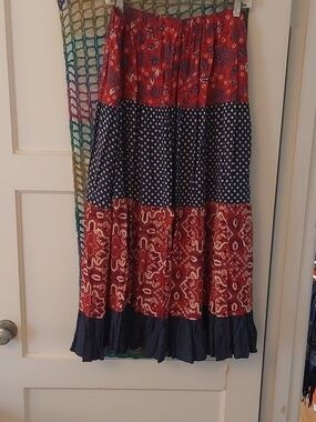 Vintage Lucia Lukken Maxi Skirt